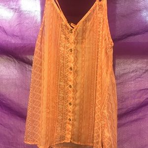 Spaghetti strap tank